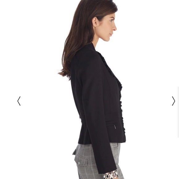 🔥White House Black Market Women’s Black Jacket/Blazer Size 6🔥 - Picture 2 of 7